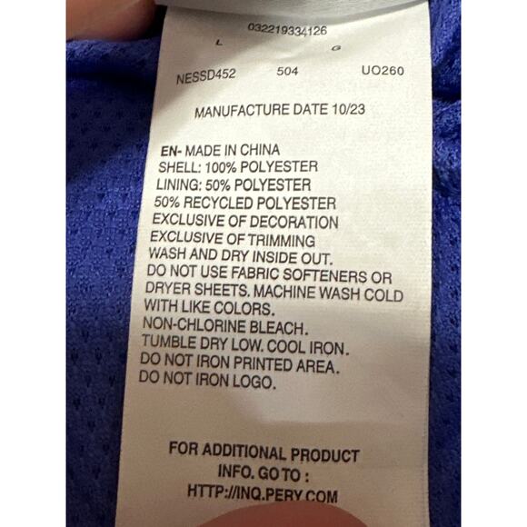 Nike Swim Essentials Men's Blue Drawstring Volleyball Athletic Shorts Size L - Picture 6 of 6